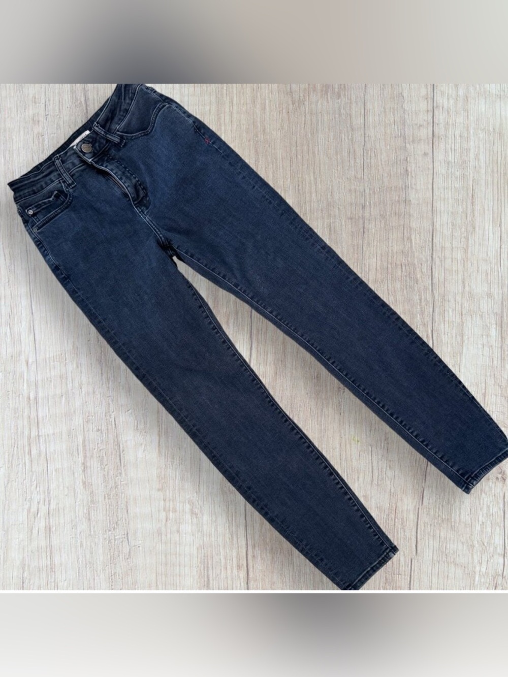 WARP + WEFT Milan MXP High Rise Skinny Stretch Brush Denim Jeans Women's 2 / 26